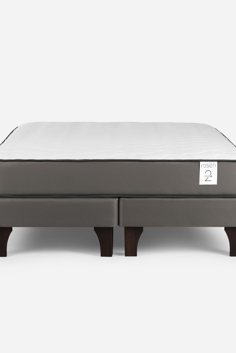 ROSEN - Cama Europea New Style 2 King X 2.00Mt Base Dividida Rosen