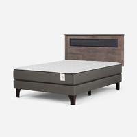 Cama Europea New Style 2 Plus 2 Plazas + Respaldo