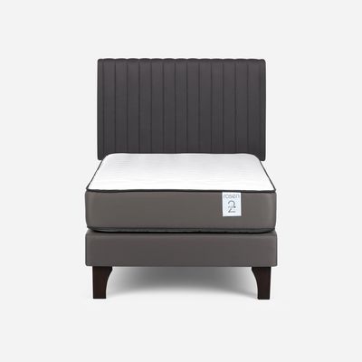 Imagen 2 del producto Cama Europea New Style 2 Plus 1 Plaza + Respaldo