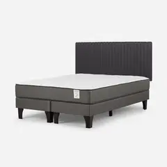 ROSEN - Cama Europea New Style 2 Plus King + Respaldo