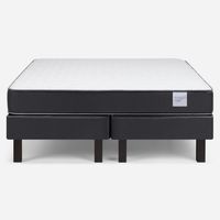 Cama Europea Wave 2 Plazas X 1.90Mt Base Dividida