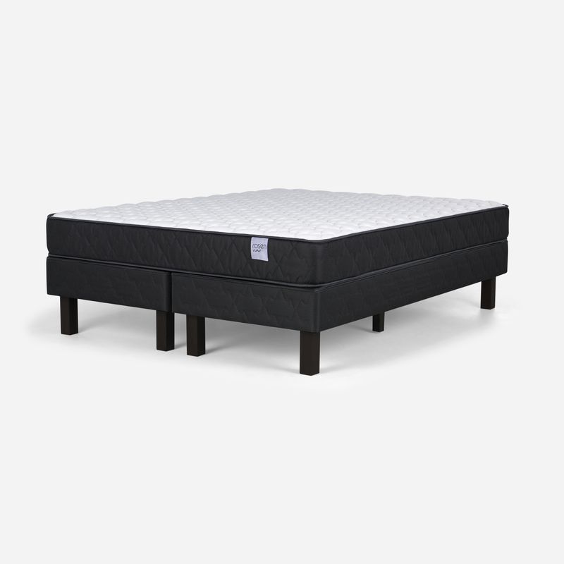 ROSEN - Cama Europea Wave 2 Plazas X 1.90Mt Base Dividida Rosen