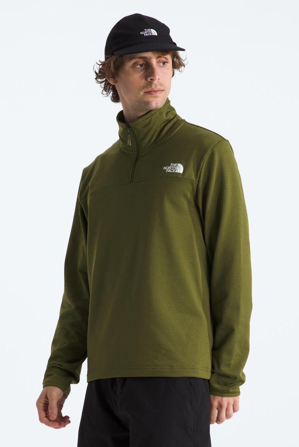 THE NORTH FACE - Polar Cedar Trail Grid 1/4 Zip Hombre The North Face