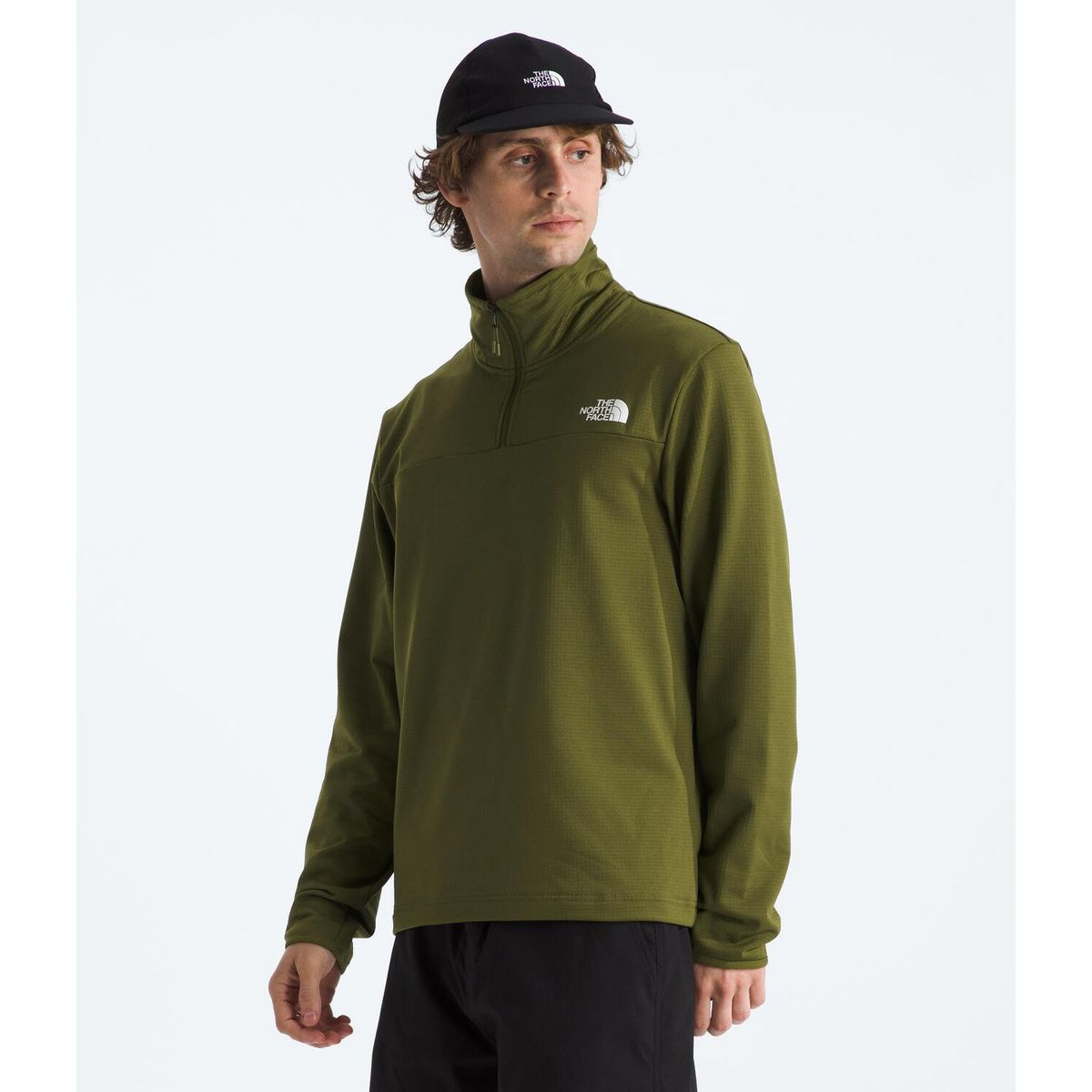 THE NORTH FACE - Polar Cedar Trail Grid 1/4 Zip Hombre The North Face