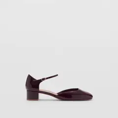 MANGO - Zapato Casual Mujer Burdeo