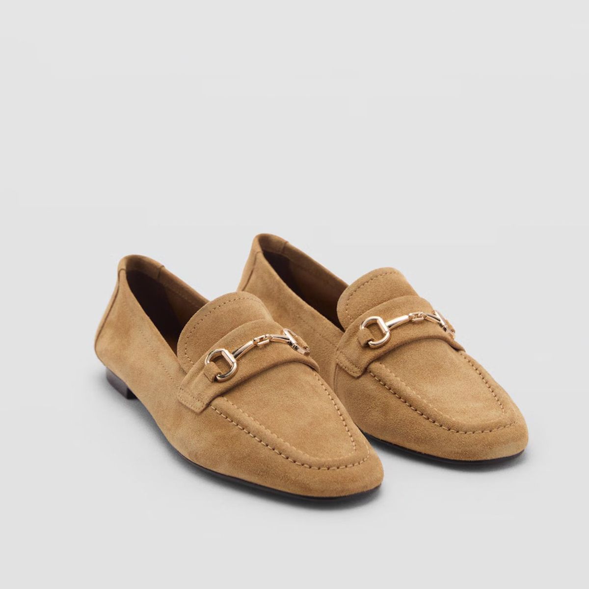 MANGO - Mocasín Mujer Café Mango