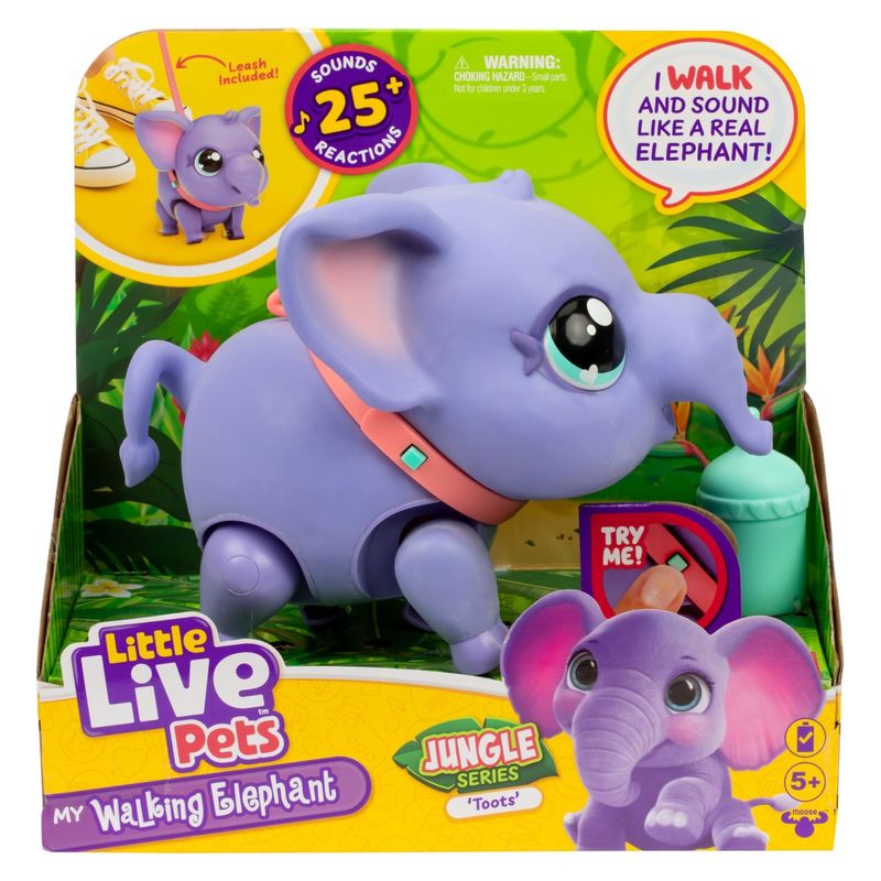 LITTLE LIVE PETS - Saffari Mi Elefante Caminador Little Live Pets