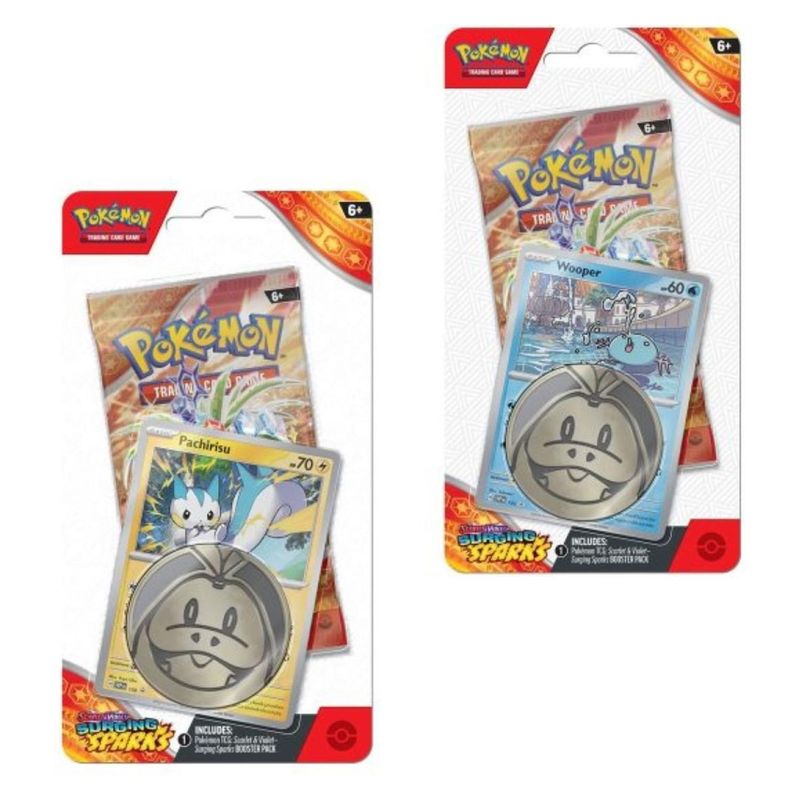 POKEMON - Tcg Cartas Pokemon Sv08 Surging Sparks Checklane Blister Ing