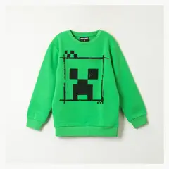MINECRAFT - Poleron Algodón Bebé Niña