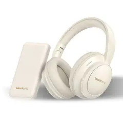 BLACKBIRD - Headset + Powerbank 5000 Mah Beige