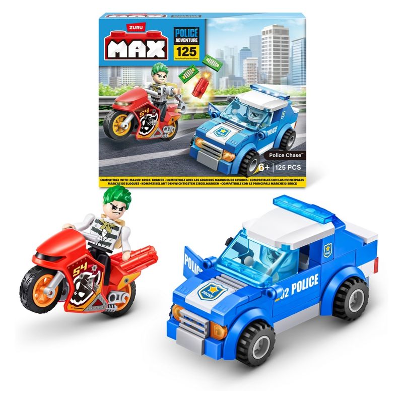 MAX - Set 125 Bloques Estación De Policia Max