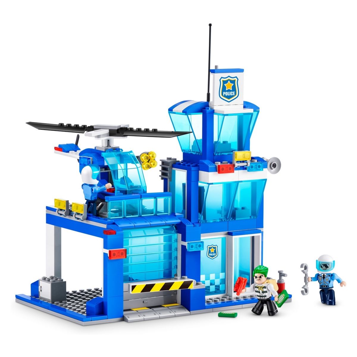 MAX - Set 321 Bloques Estacion De Policia Max