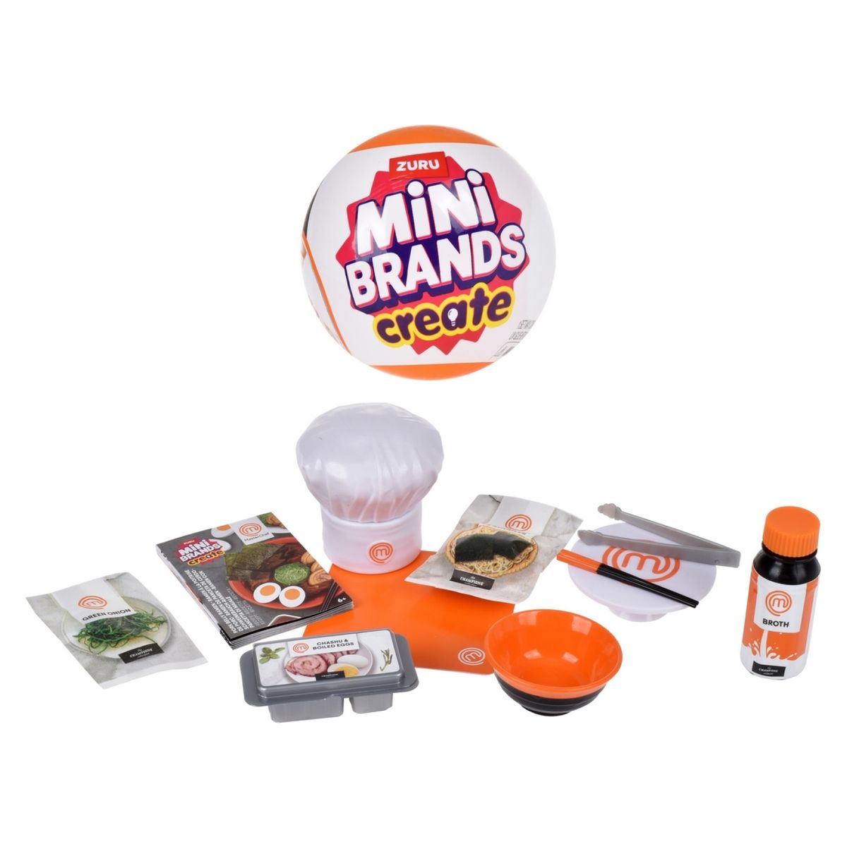ANSALDO - Bola Mini Brands Con 5 Sorpresas Master Chef