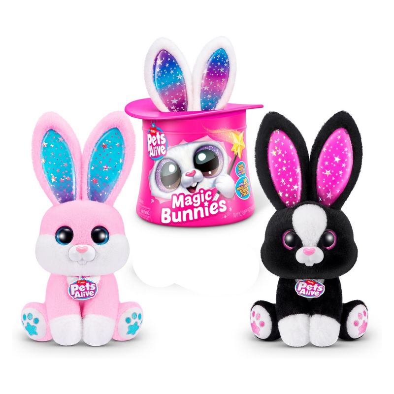 PETS ALIVE - Peluche Conejo En Sombrero De Copa Zuru Pets Alive