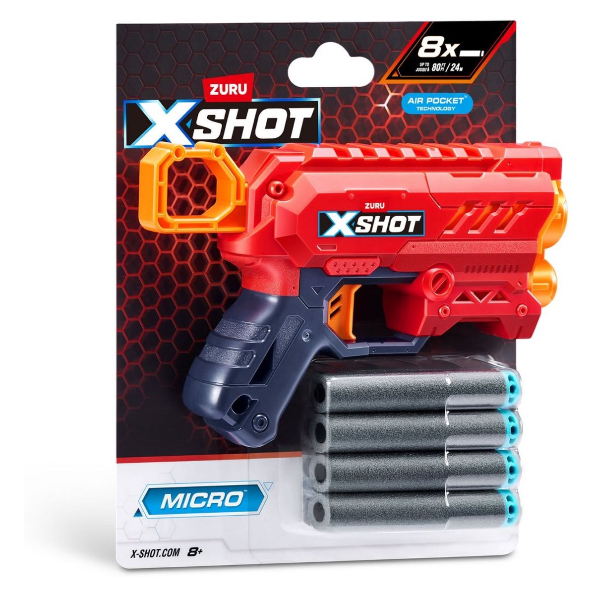X SHOT - Lanzador Micro Lanza Dardos X Shot