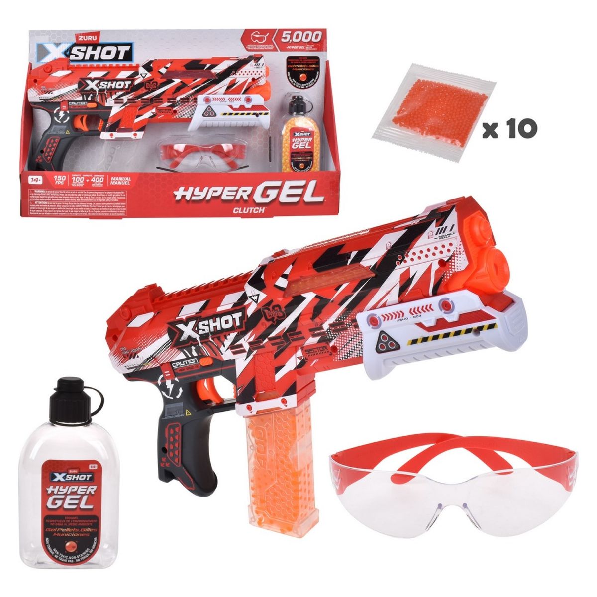 X SHOT - Lanzador De Bolitas De Gel Small Blaster X Shot