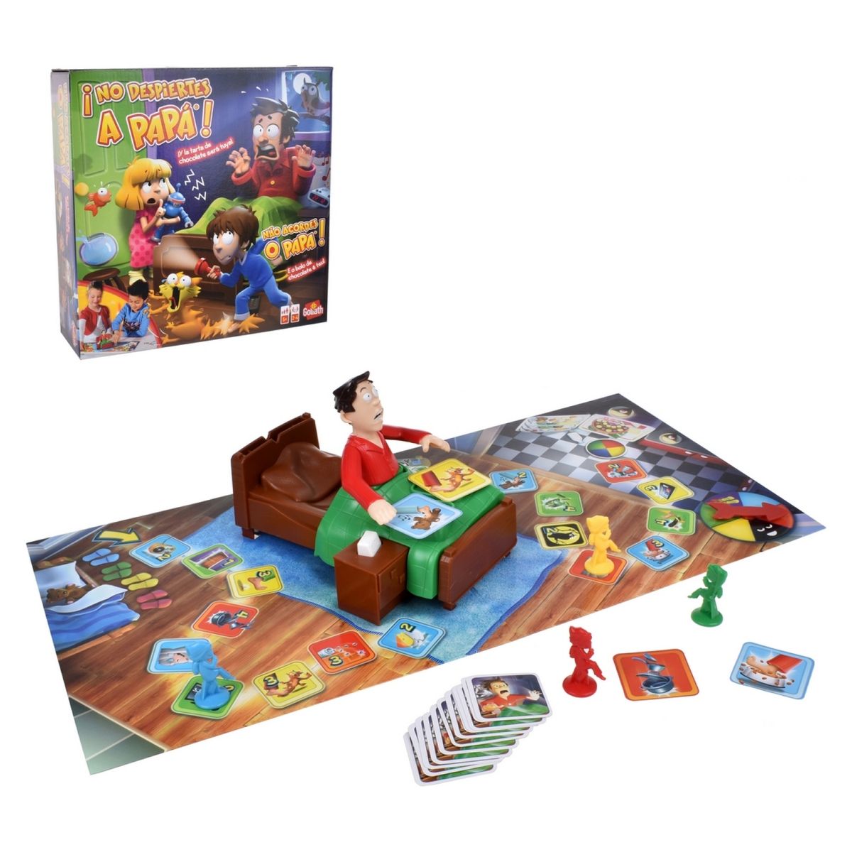 ANSALDO GAMES - Juego de Mesa Accion No Despiertes A Papa