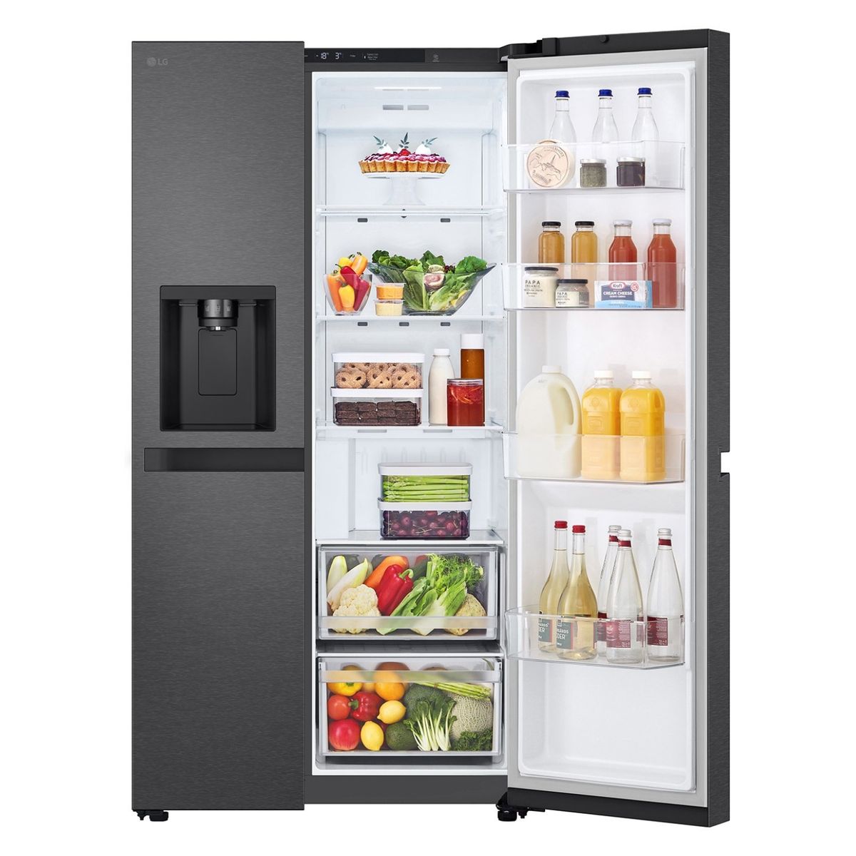 LG - Refrigerador Side By Side 638 litros No Frost GS66SPMG LG