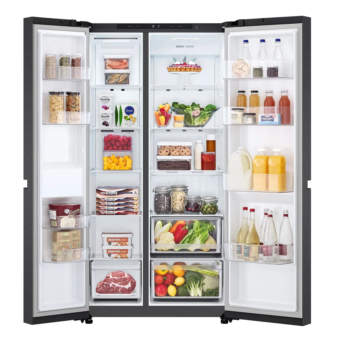 LG - Refrigerador Side By Side No Frost 664 litros GS66BPMG LG