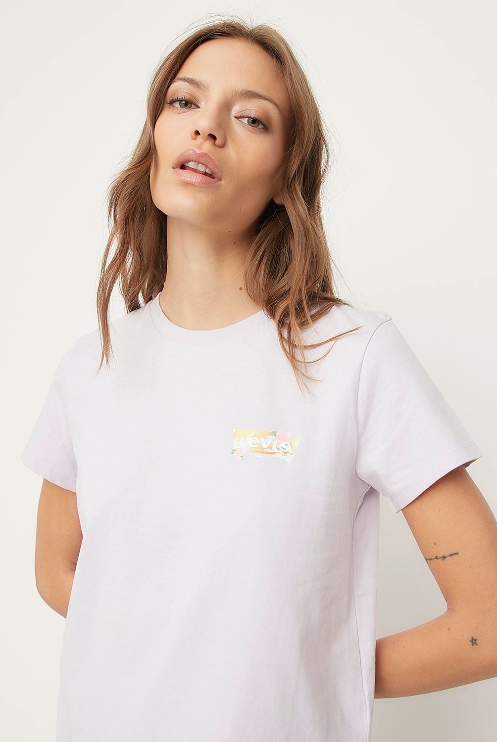 LEVIS - Polera Manga Corta Algodón Mujer Levis