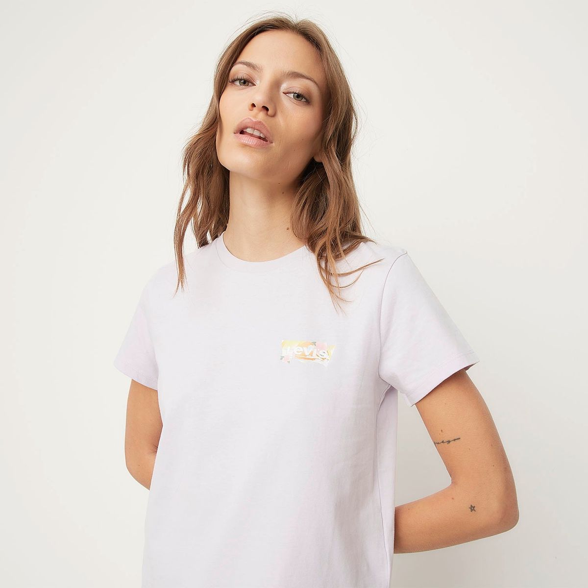 LEVIS - Polera Manga Corta Algodón Mujer Levis