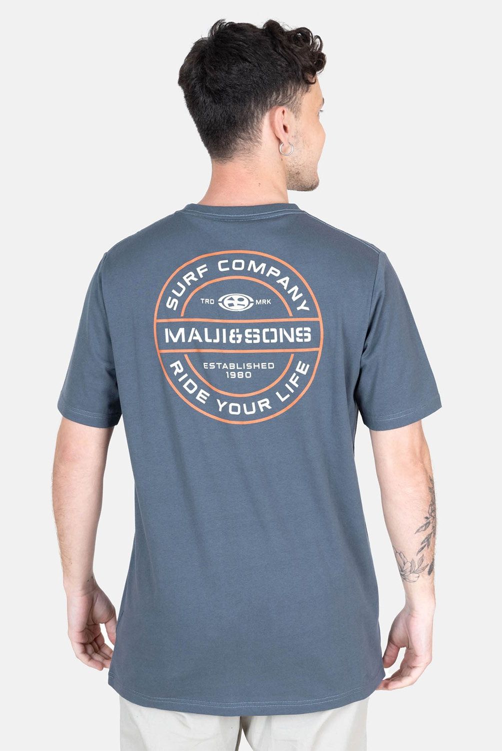 MAUI AND SONS - Polera Hombre Manga Corta Algodón Maui And Sons