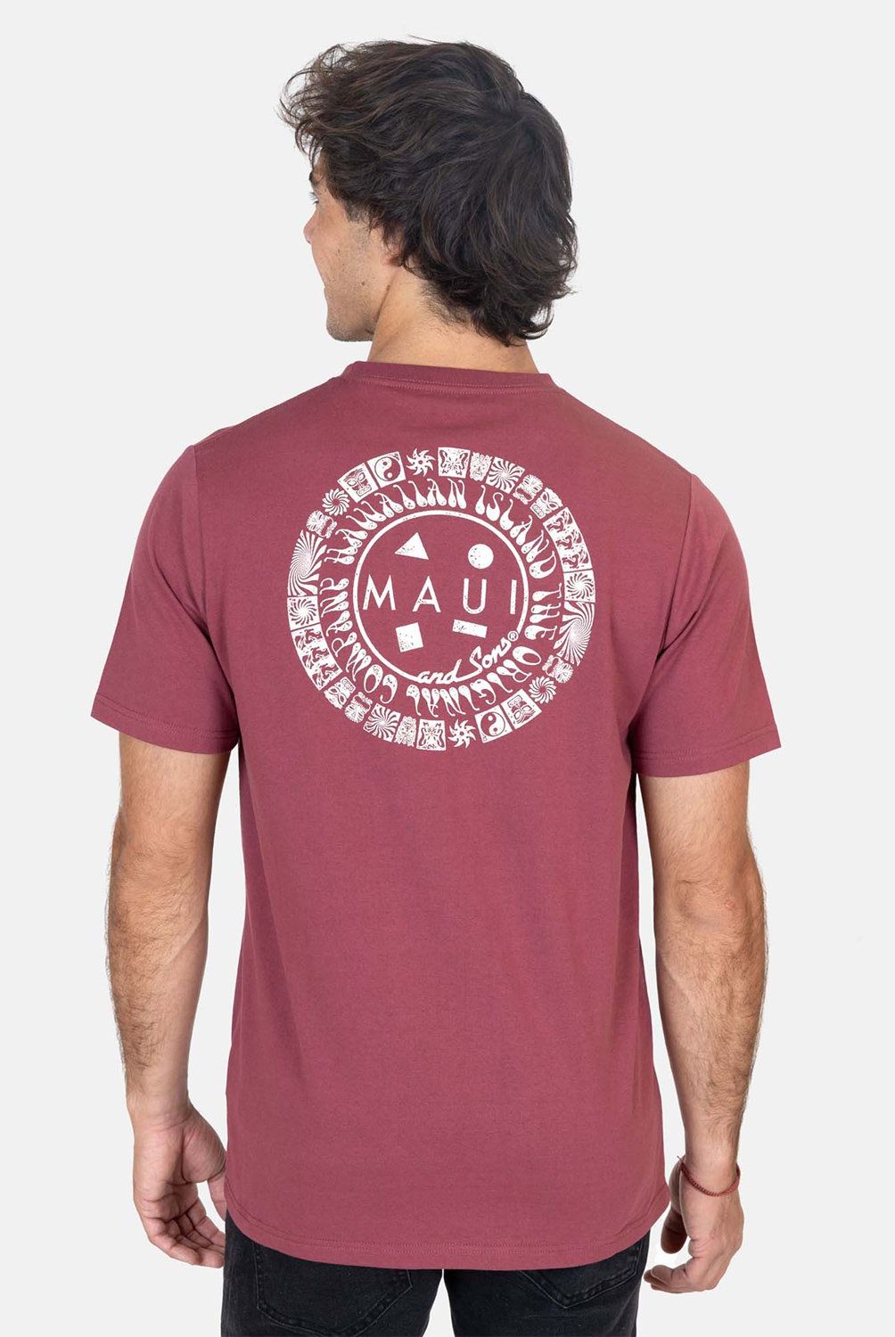 MAUI AND SONS - Polera Hombre Manga Corta Algodón Maui And Sons