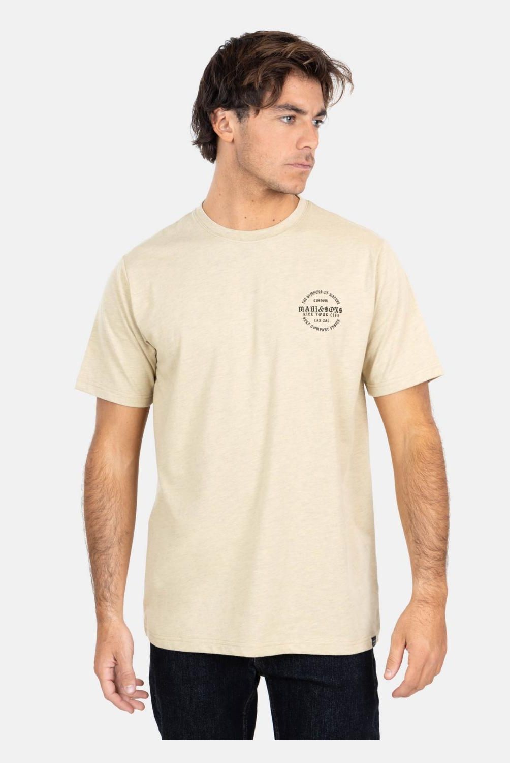 MAUI AND SONS - Polera Hombre Manga Corta Algodón Maui And Sons