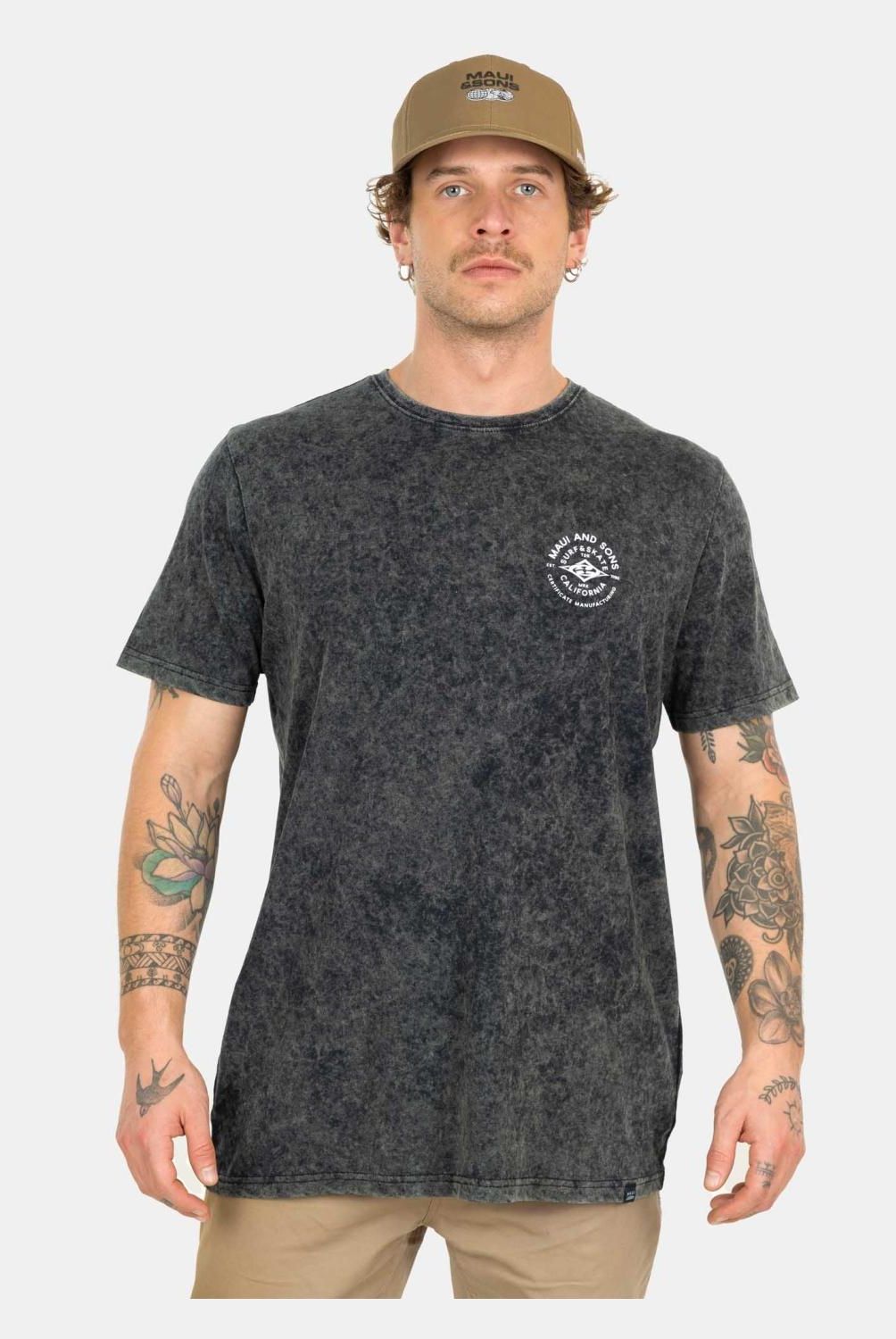MAUI AND SONS - Polera Hombre Manga Corta Algodón Maui And Sons