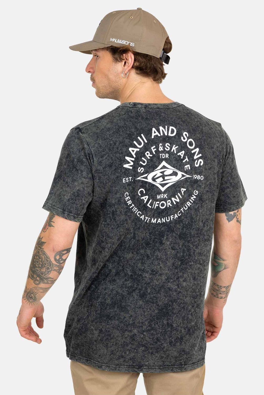 MAUI AND SONS - Polera Hombre Manga Corta Algodón Maui And Sons