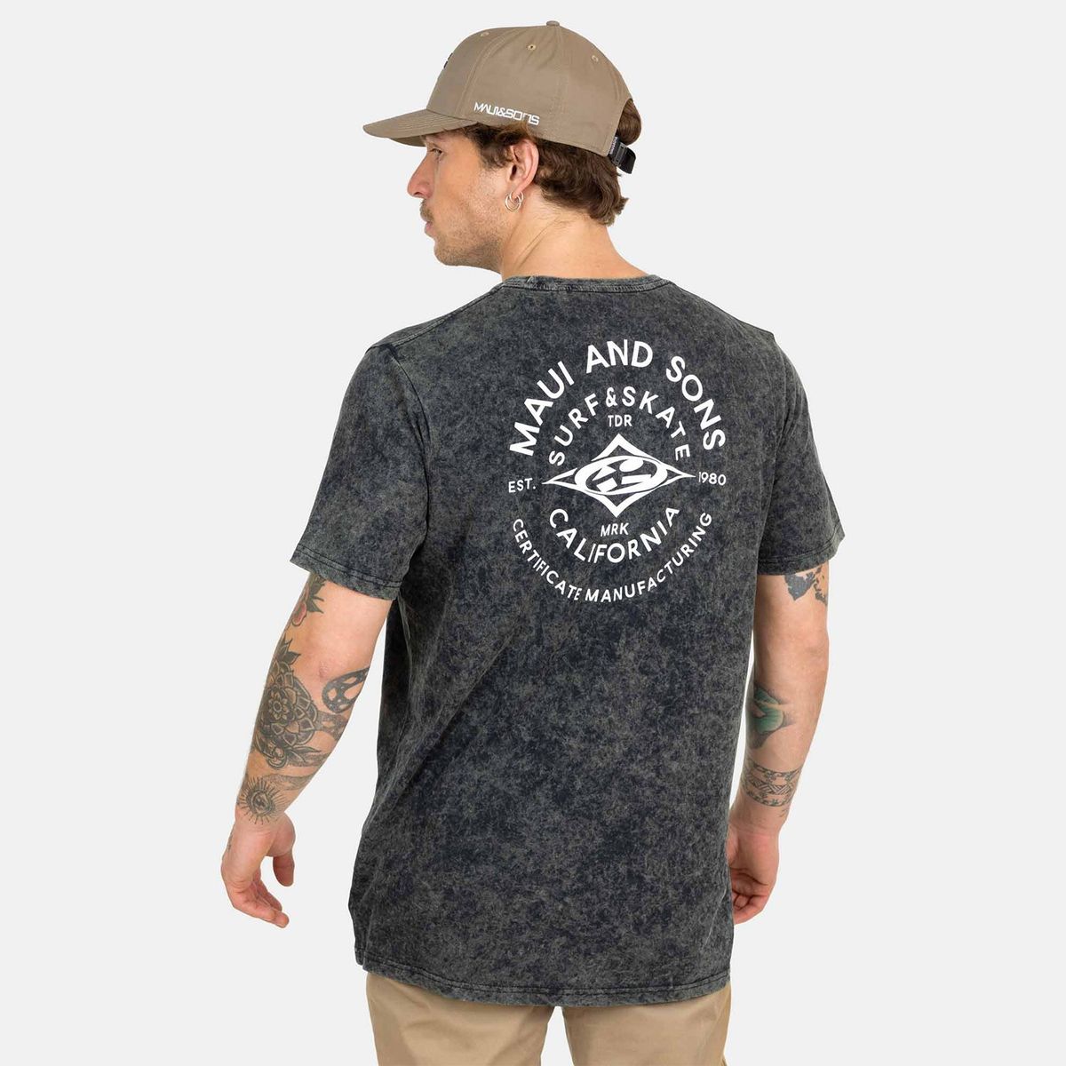 MAUI AND SONS - Polera Hombre Manga Corta Algodón Maui And Sons