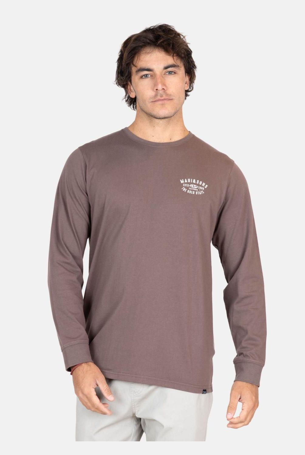 MAUI AND SONS - Polera Hombre Manga Larga Algodón Maui And Sons