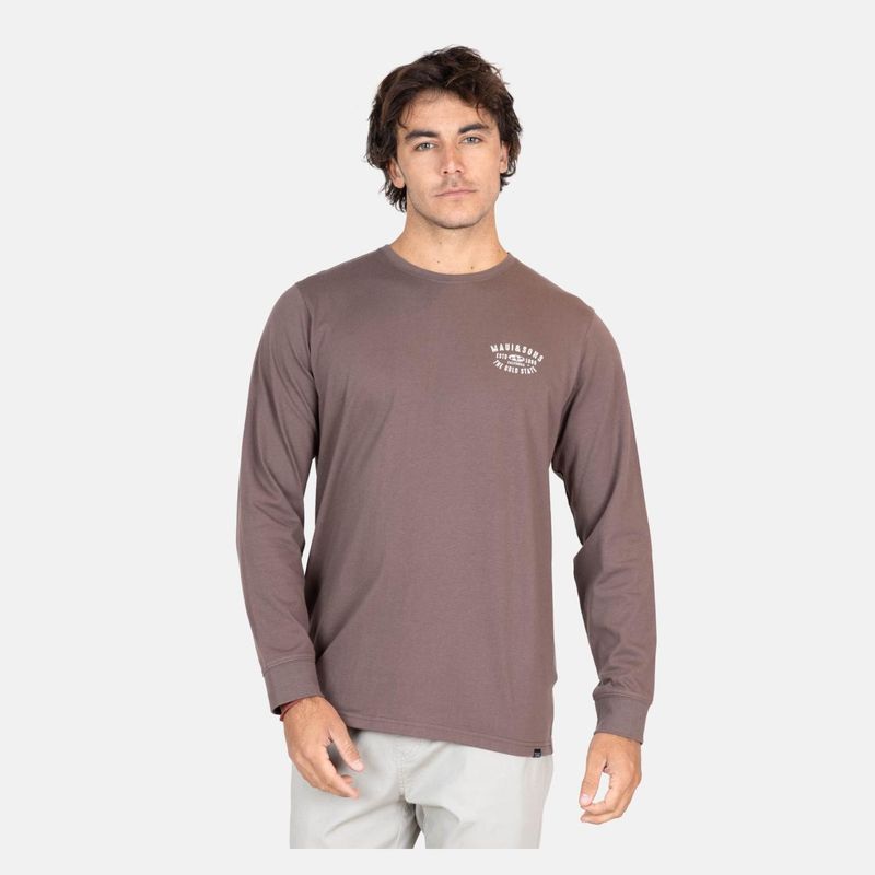 MAUI AND SONS - Polera Hombre Manga Larga Algodón Maui And Sons