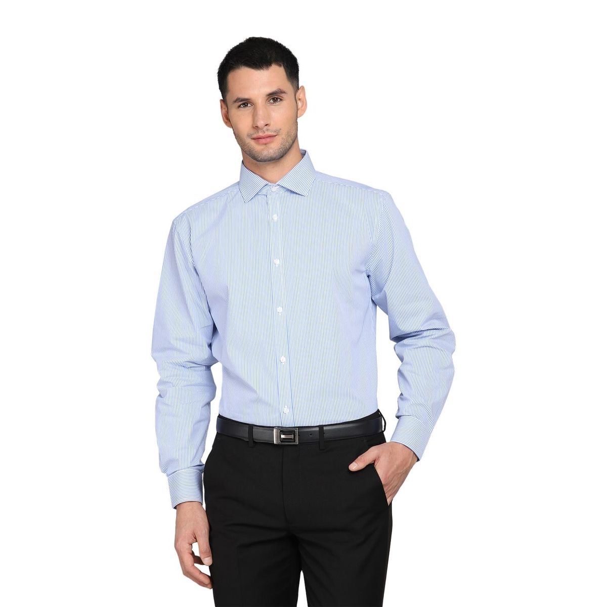 ARROW - Camisa De Vestir Manga Larga Algodón Hombre Arrow