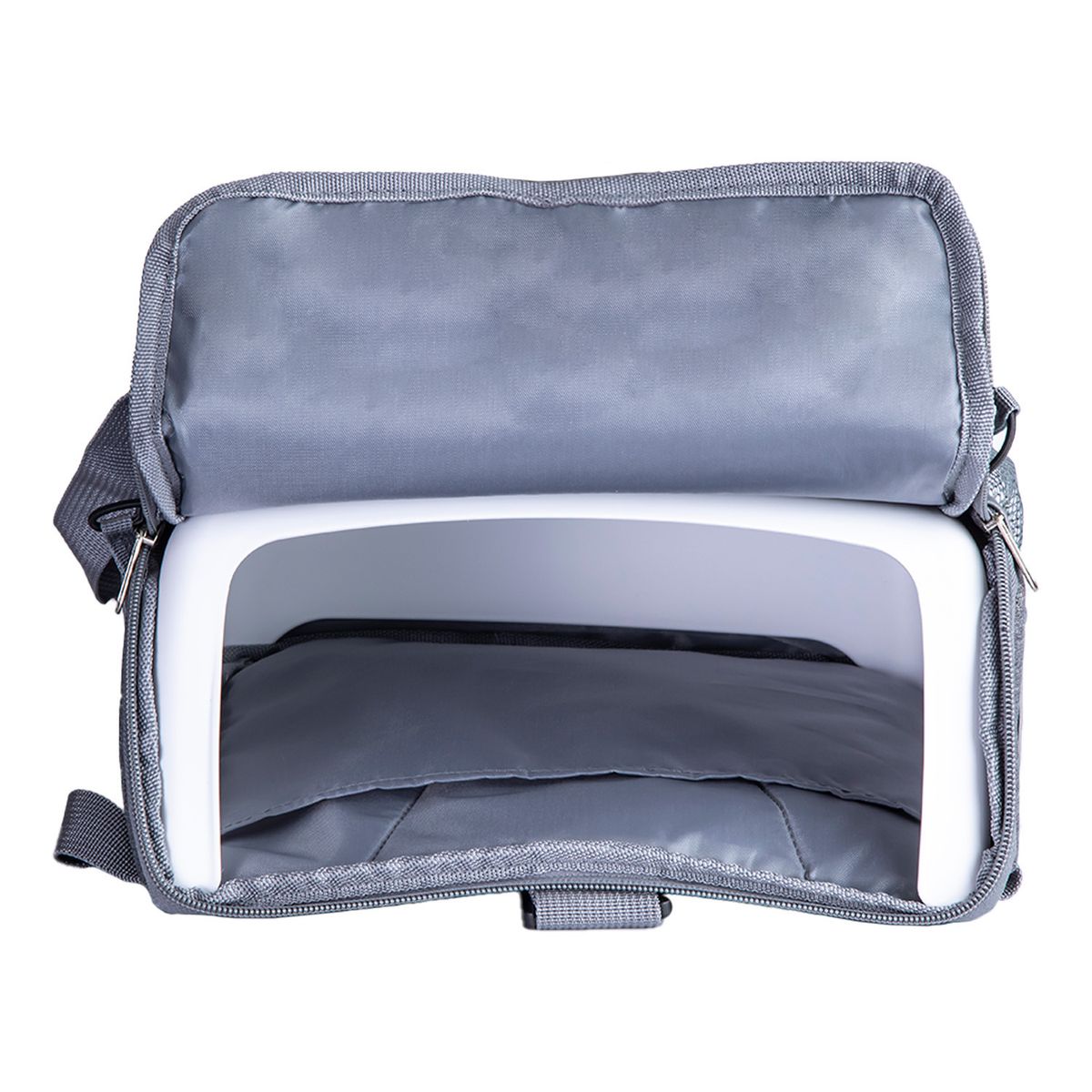 BEBESIT - Mochila Silla De Comer Portatil Camping Gris Bebesit