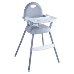 BEBESIT - Silla Comer Fold Gris
