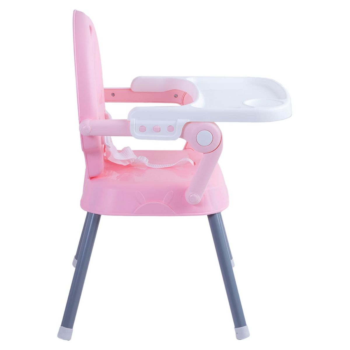 BEBESIT - Silla Comer Fold Rosa Bebesit