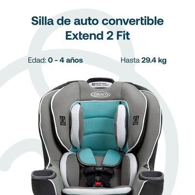 Imagen 2 del producto Silla De Auto Convertible Extend2Fit