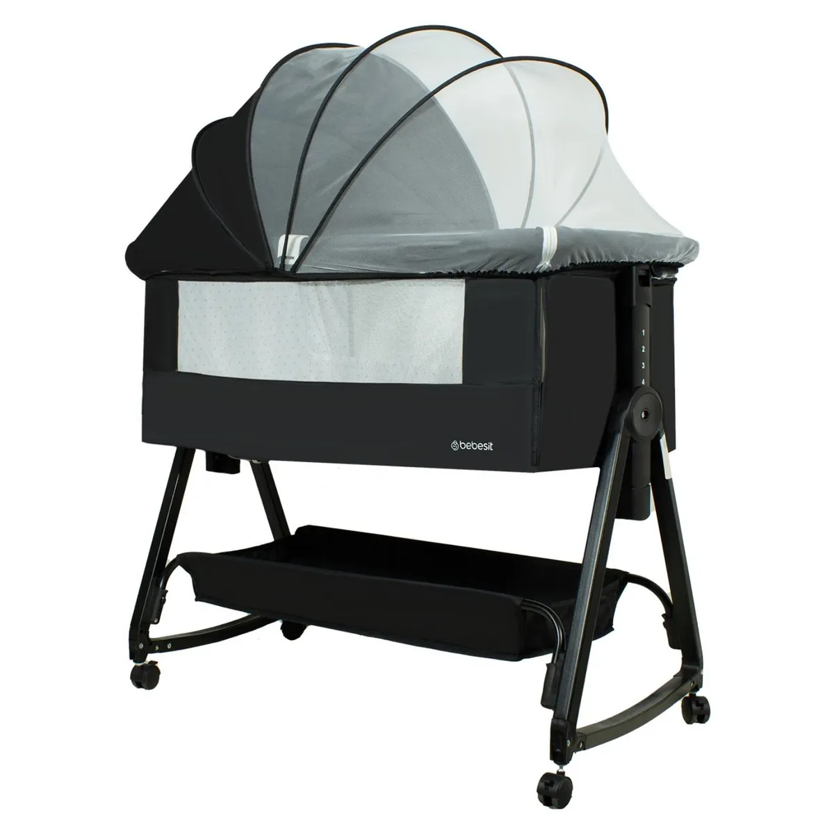 BEBESIT - Cuna Cloud Negro Bebesit