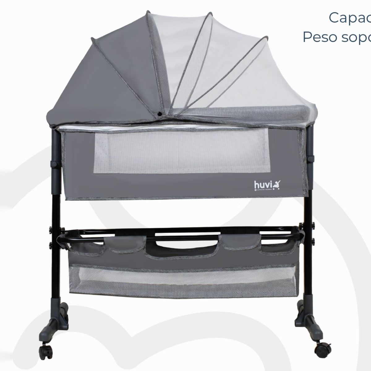 BEBESIT - Cuna Cozy Gris Bebesit