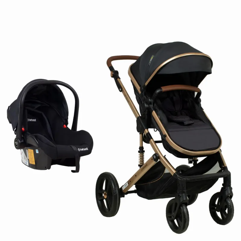 BEBESIT - Coche Travel System Ts Offroad Negro Bebesit