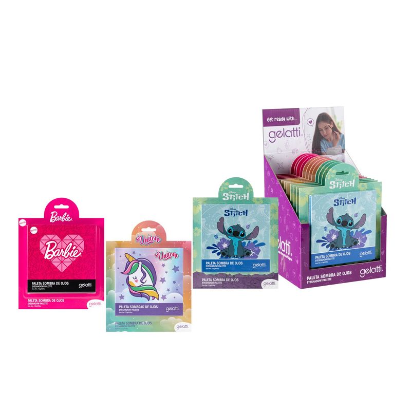 GELATTI - Paleta de Sombras Mix Surtidos (Productos Al Azar) Gelatti