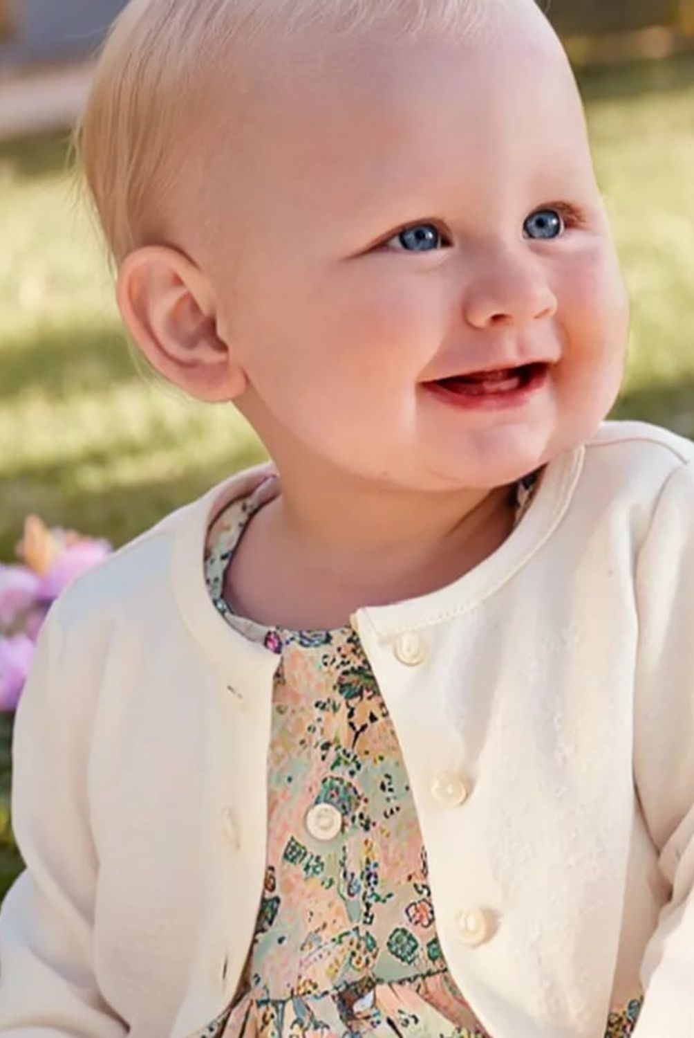 CARTER'S - Conjunto 2 Piezas Vestido con Cubre Pañal y Chaleco Bebé Niña Carter's