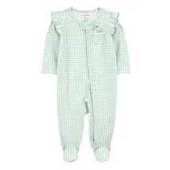 CARTER'S - Pijama Algodón Bordado Bebé Niña