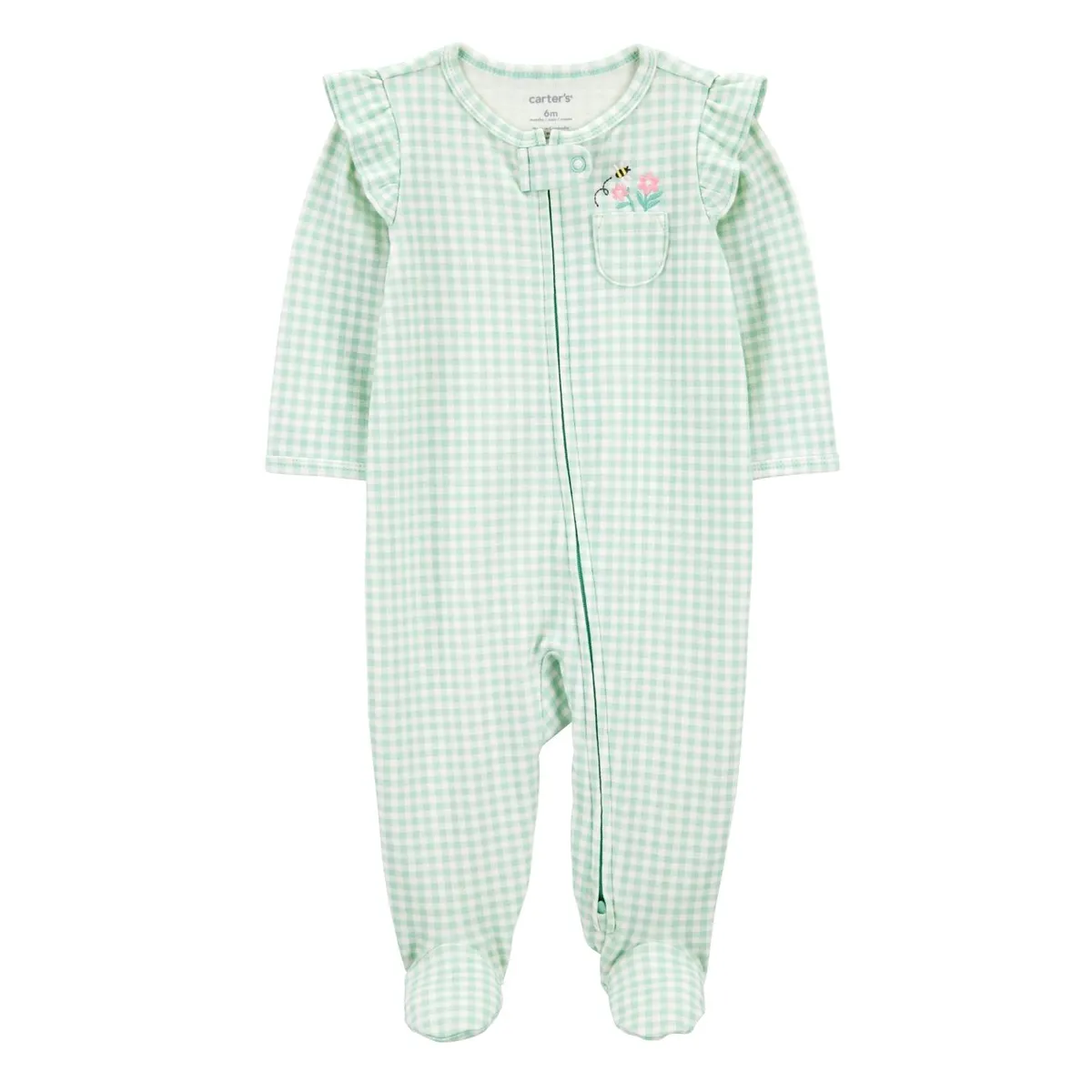 CARTER'S - Pijama Bordado Algodón Bebé Niña Carter's