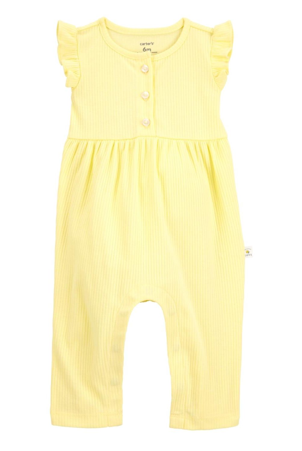 CARTER'S - Enterito Algodón Acanalado Bebé Niña Carter's