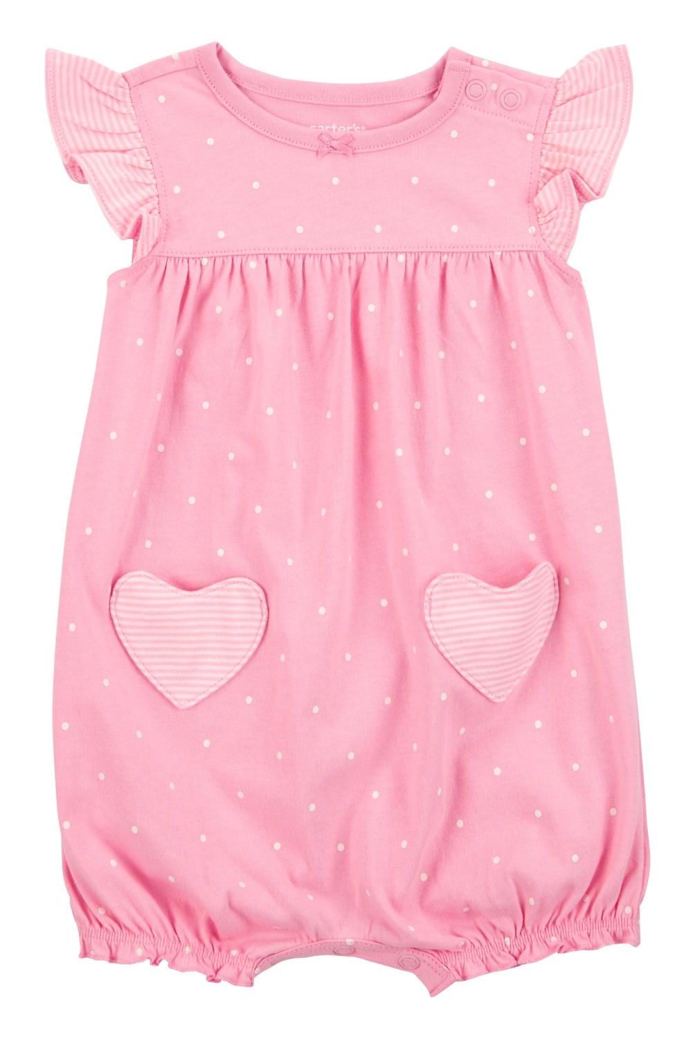 CARTER'S - Enterito Algodón Aplicación Bebé Niña Carter's