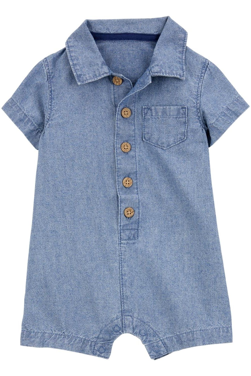 CARTER'S - Enterito Algodón Denim Bebé Niño Bebé Niño Carter's