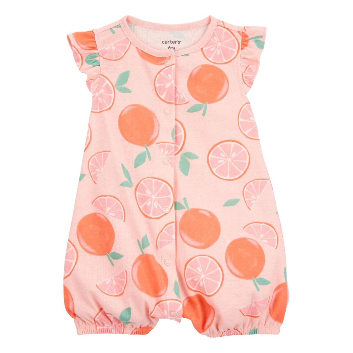 CARTER'S - Enterito Estampado Algodón Bebé Niña Carter's