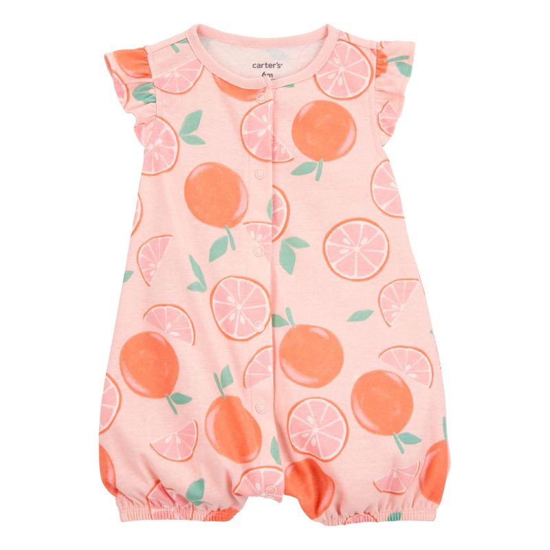 CARTER'S - Enterito Estampado Algodón Bebé Niña Carter's
